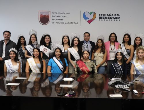 Hijas de zacatecanos radicados en Estados Unidos y México inician viaje Jóvenes Acercándose a su Cultura 2025