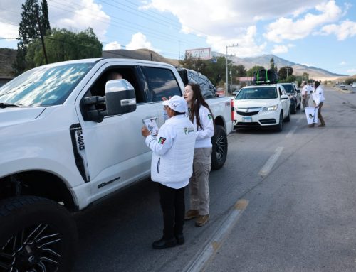 Brindan Gobiernos de México y Zacatecas atención a paisanos en su trayecto por Zacatecas.