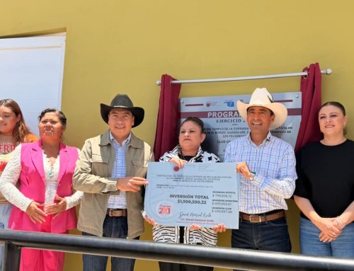 Entregan obras del Programa 2×1 de beneficio comunitario
